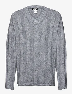 Oversized V-neck Sweater, Hope
