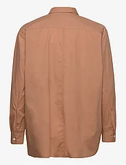 Hope - Boxy Shirt - long-sleeved shirts - sand beige poplin - 1