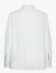 Hope - Boxy Shirt - long-sleeved shirts - geyser grey linen - 1