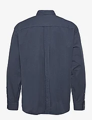 Hope - Relaxed Seersucker Shirt - basic-hemden - dark navy seersucker - 1