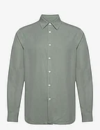 Regular Fit Shirt - ASH GREEN TENCEL