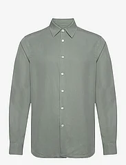Hope - Regular Fit Shirt - basic-hemden - ash green tencel - 0