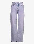 Wide-leg Jeans - LILAC BIO TINT