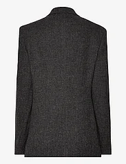 Hope - Double Breasted Wool Blazer - enkeltradede blazere - grey melange - 1