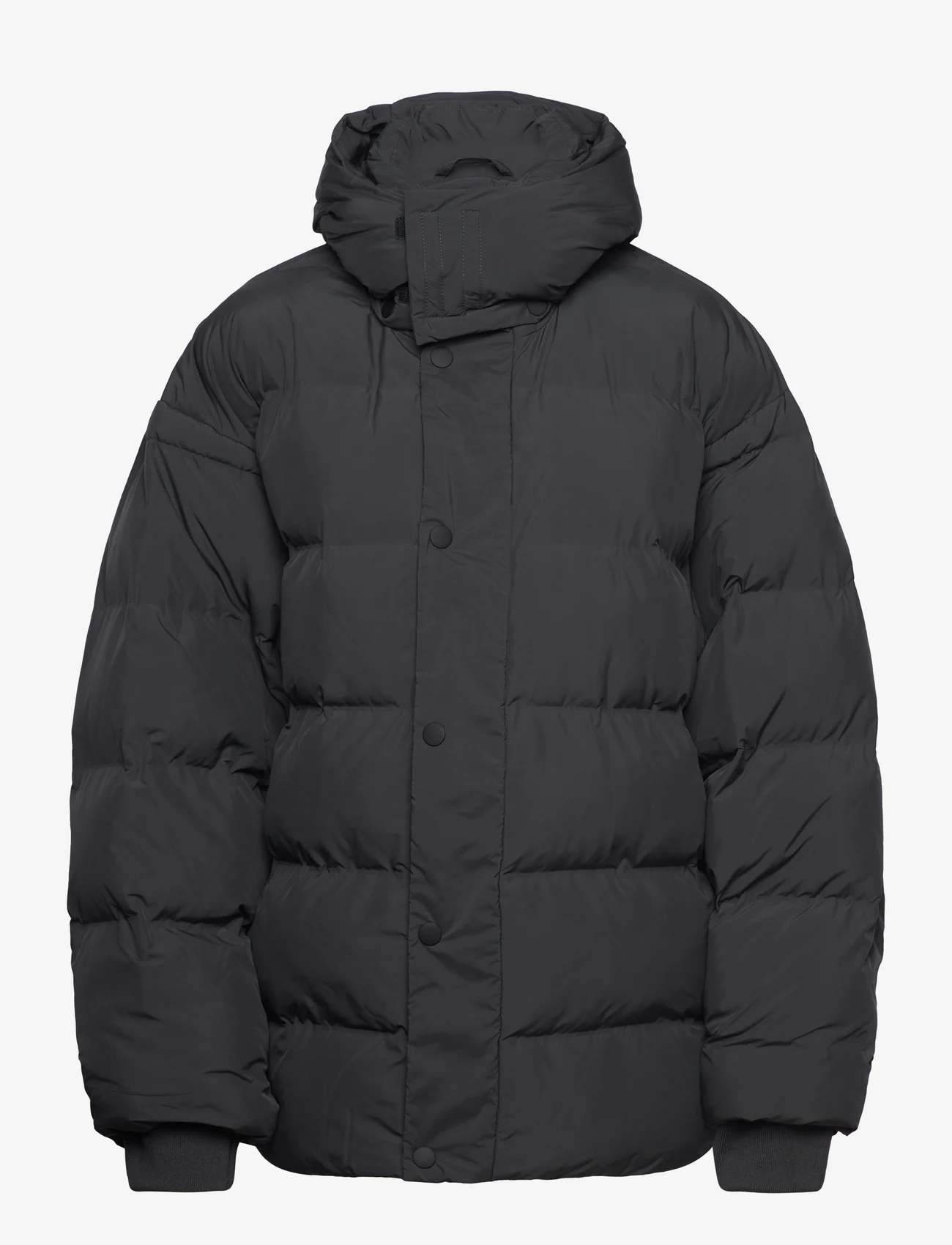 Hope - Boxy Puffer Jacket - winter jackets - magnet grey - 0