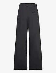 Hope - Relaxed Pleated Chinos - chinos - faded black chino - 1