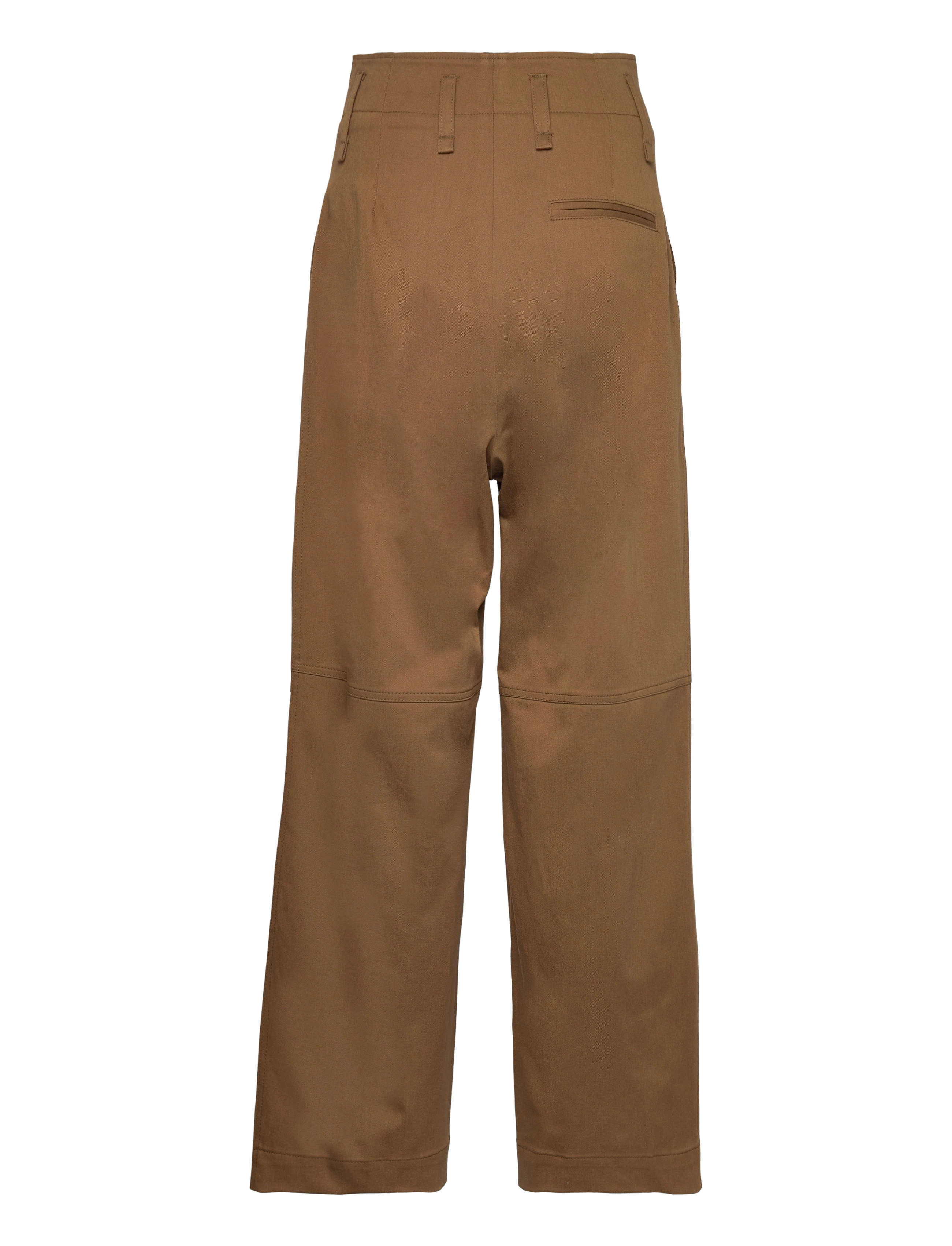 Hope - Zip-detail Trousers - wide leg trousers - vintage beige - 1