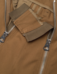 Hope - Zip-detail Trousers - bukser med brede ben - vintage beige - 3