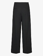 Hope - Overlap Wide-leg Trousers - pidulikud püksid - black - 1