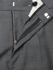 Hope - Straight-leg Suit Trousers - tailored trousers - grey melange - 3
