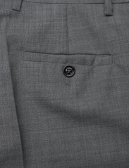 Hope - Straight-leg Suit Trousers - dalykinio stiliaus kelnės - grey melange - 4