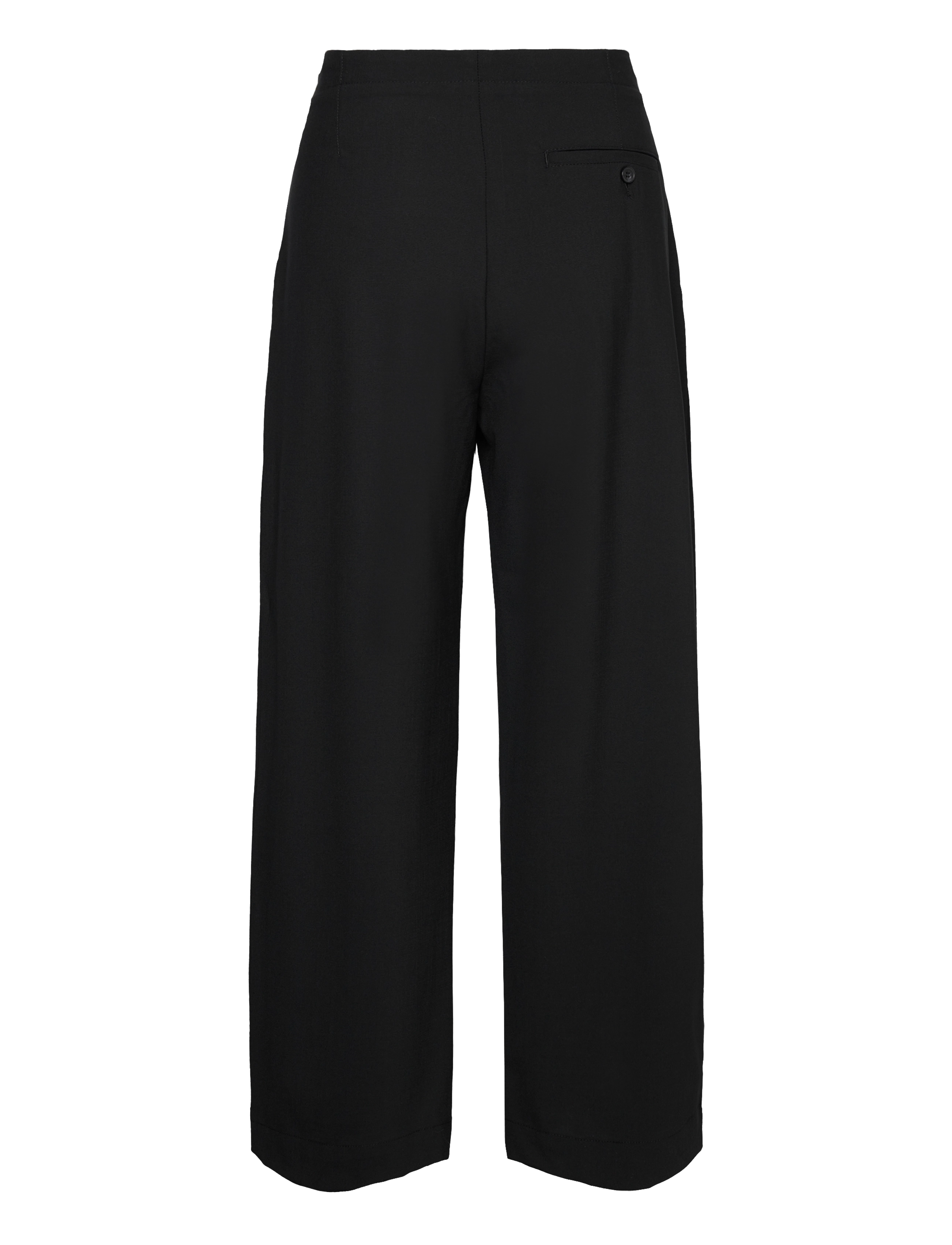 Hope - Pleated Wide-leg Trousers - black - 1
