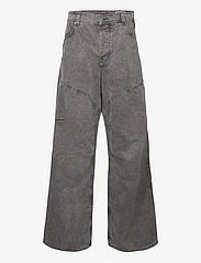 Hope - Wide-leg Workwear Trousers - loose jeans - dove grey - 0