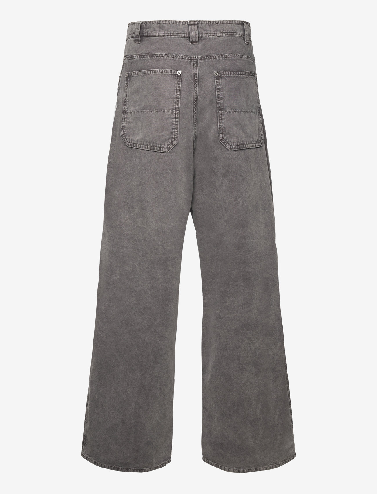 Hope - Wide-leg Workwear Trousers - dove grey - 1