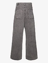 Hope - Wide-leg Workwear Trousers - loose jeans - dove grey - 1