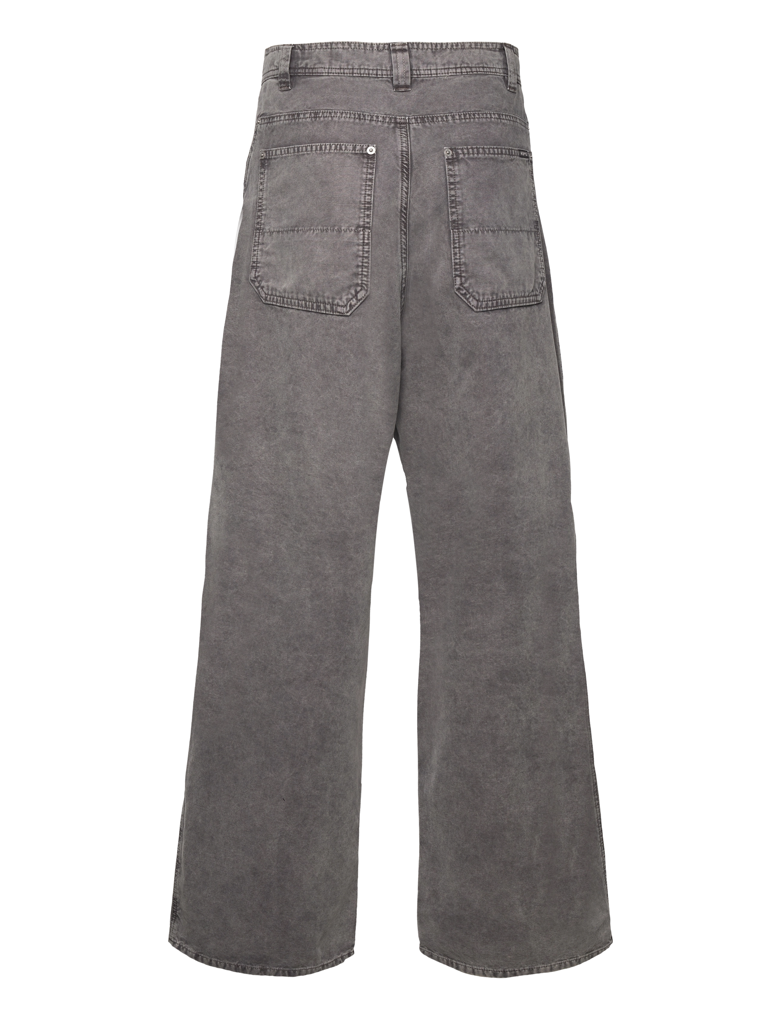 Hope - Wide-leg Workwear Trousers - dove grey - 1