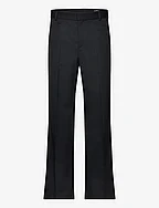 Relaxed-leg Trousers - BLACK