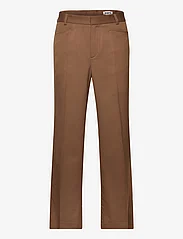 Hope - Relaxed-leg Trousers - jakkesætsbukser - brown - 0
