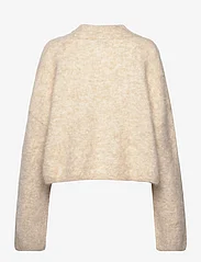 Hope - Boxy Alpaca Sweater - tröjor - light beige - 1