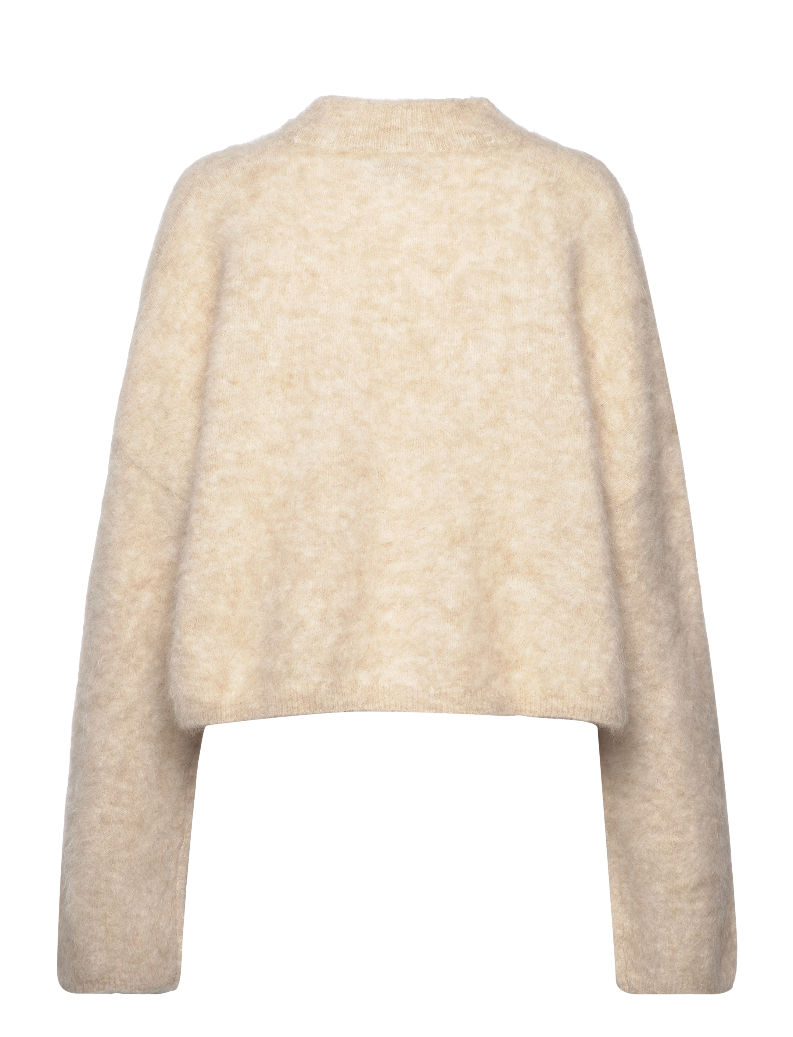 Hope - Boxy Alpaca Sweater - light beige - 1