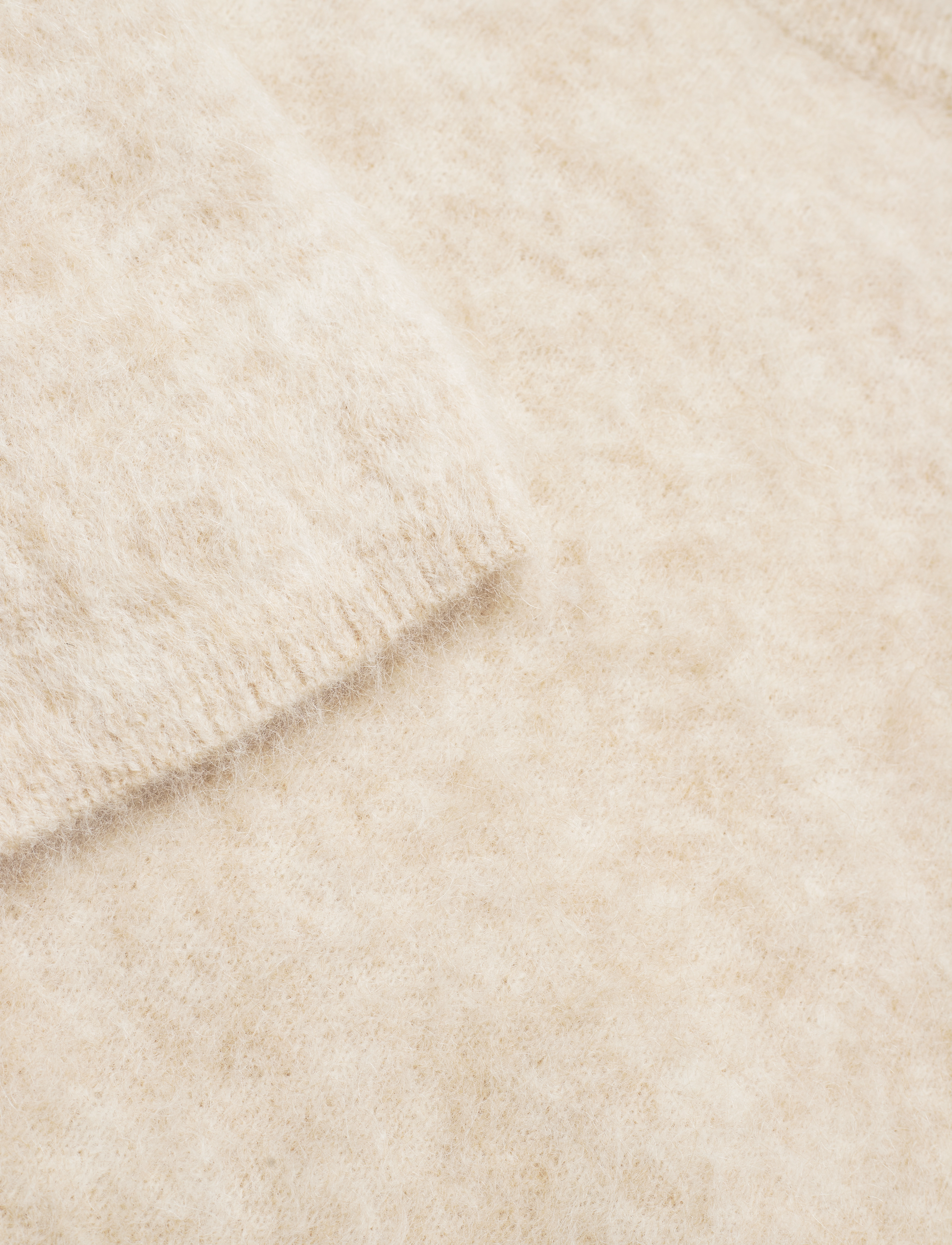 Hope - Boxy Alpaca Sweater - light beige - 2