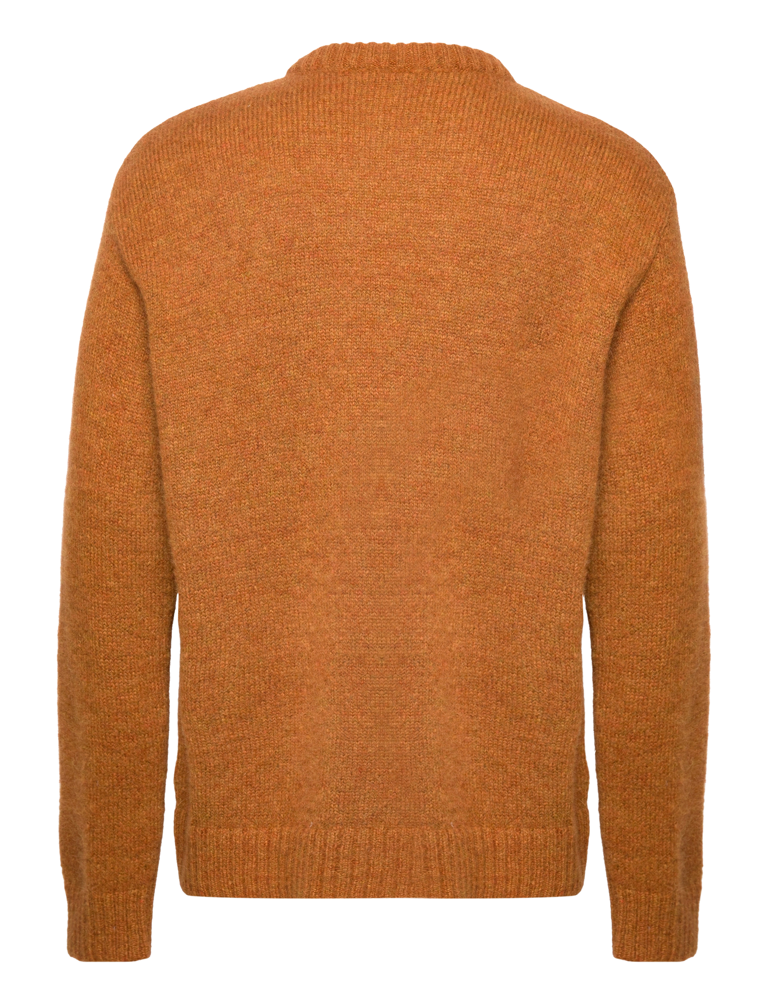 Hope - Oversized Crew-Neck Sweater - pumpkin melange - 1
