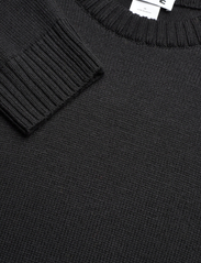 Hope - Oversized Merino Wool Sweater - rundhalsad - black - 2