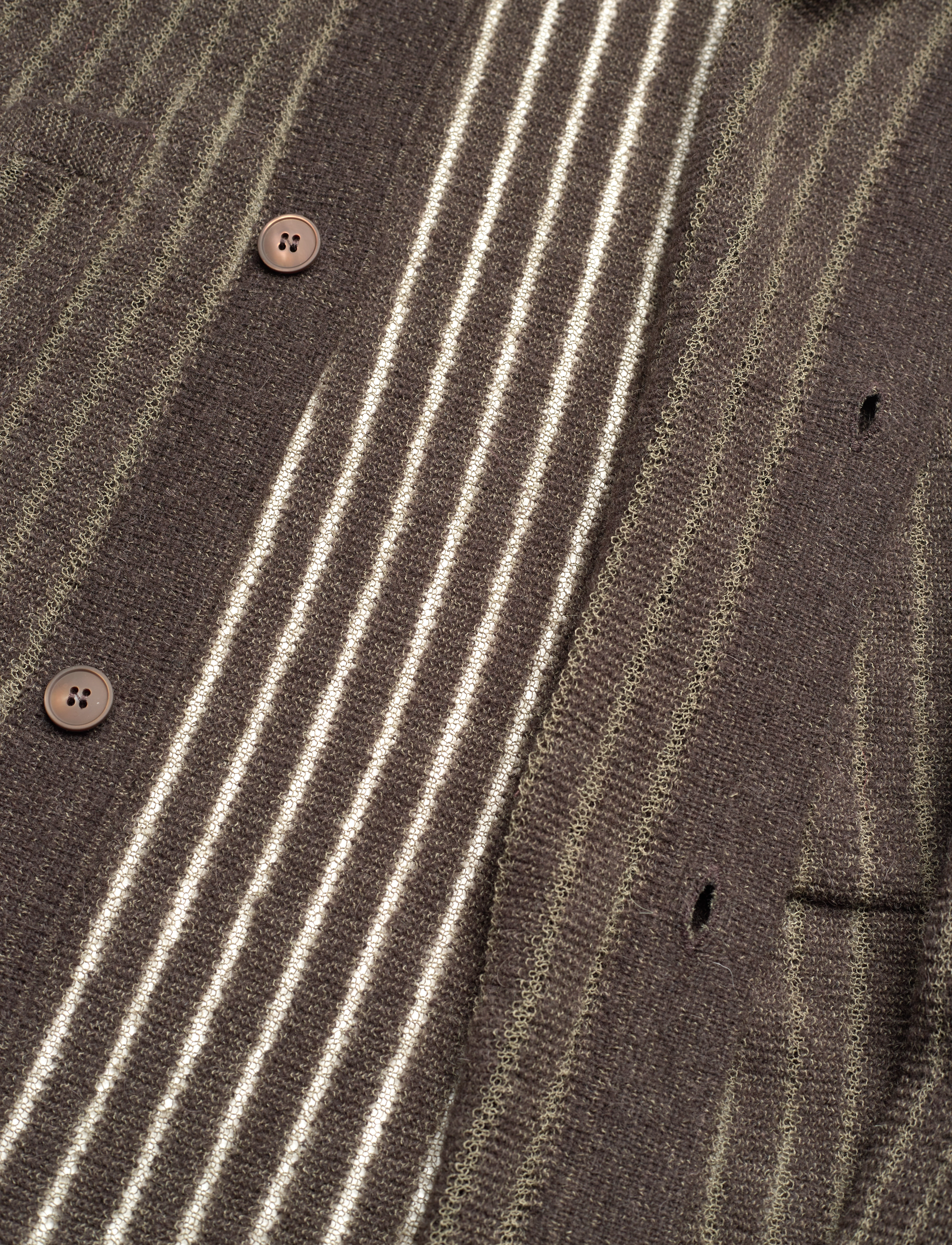 Hope - Relaxed-fit Knitted Cardigan - sünnipäevakingitused - dark khaki - 3