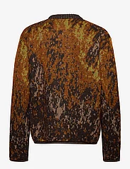 Hope - Jacquard Long-sleeve Sweater - knitted round necks - multicolour jacquard - 1
