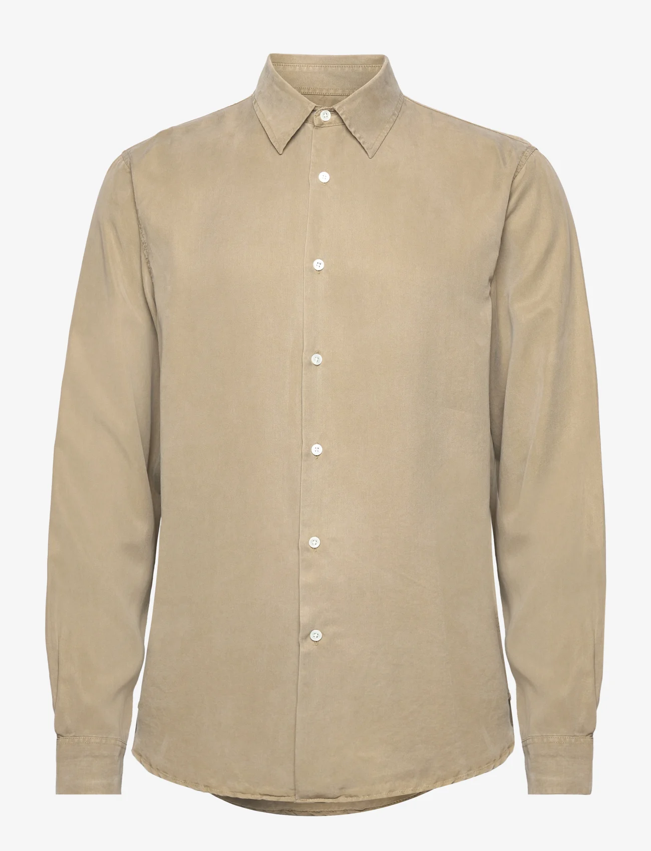 Hope - Regular Fit Shirt - casual overhemden - light khaki - 0