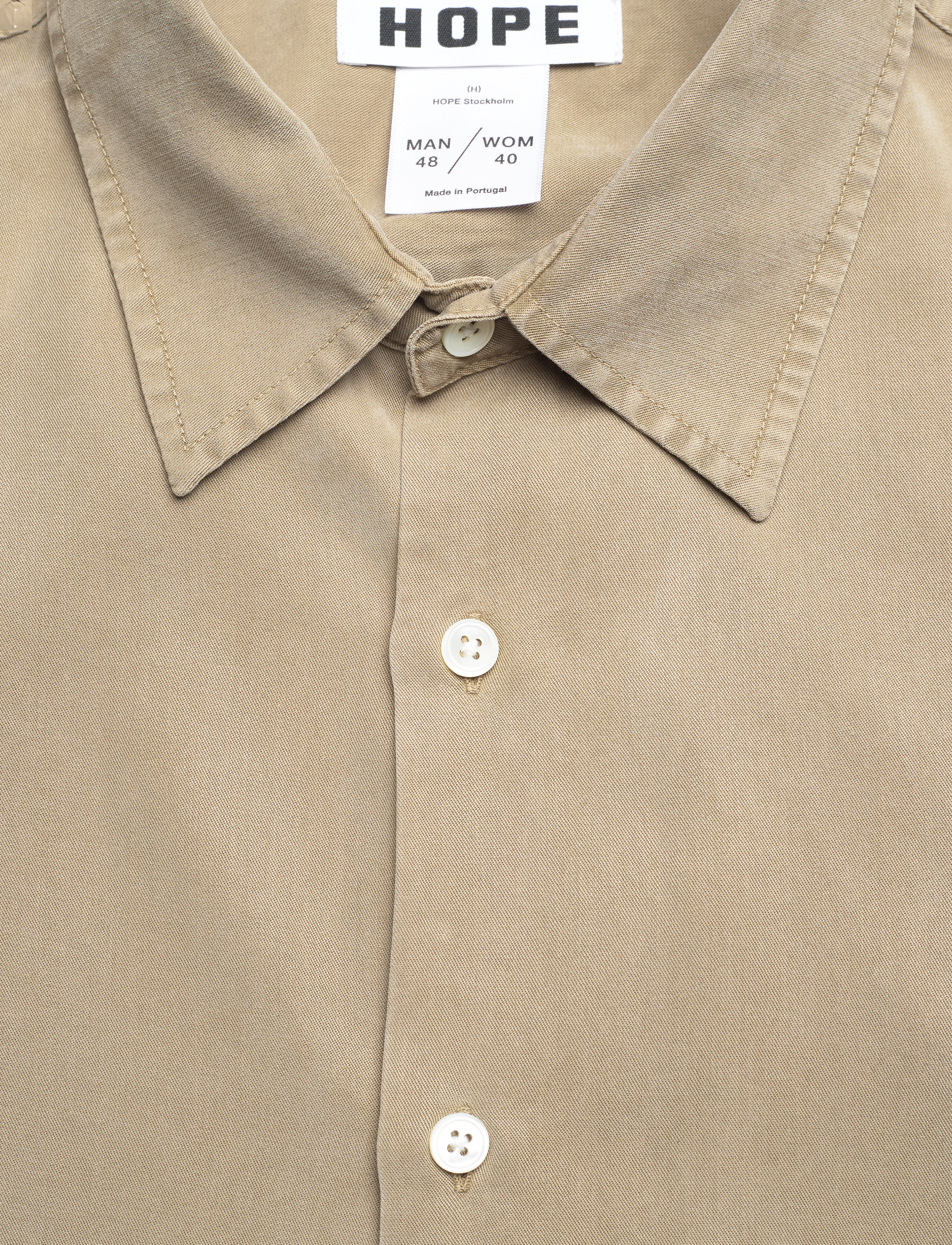 Hope - Regular Fit Shirt - light khaki - 2
