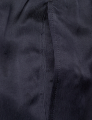 Hope - Wide-leg Fluid Trousers - ikdienas bikses - dark blue - 6