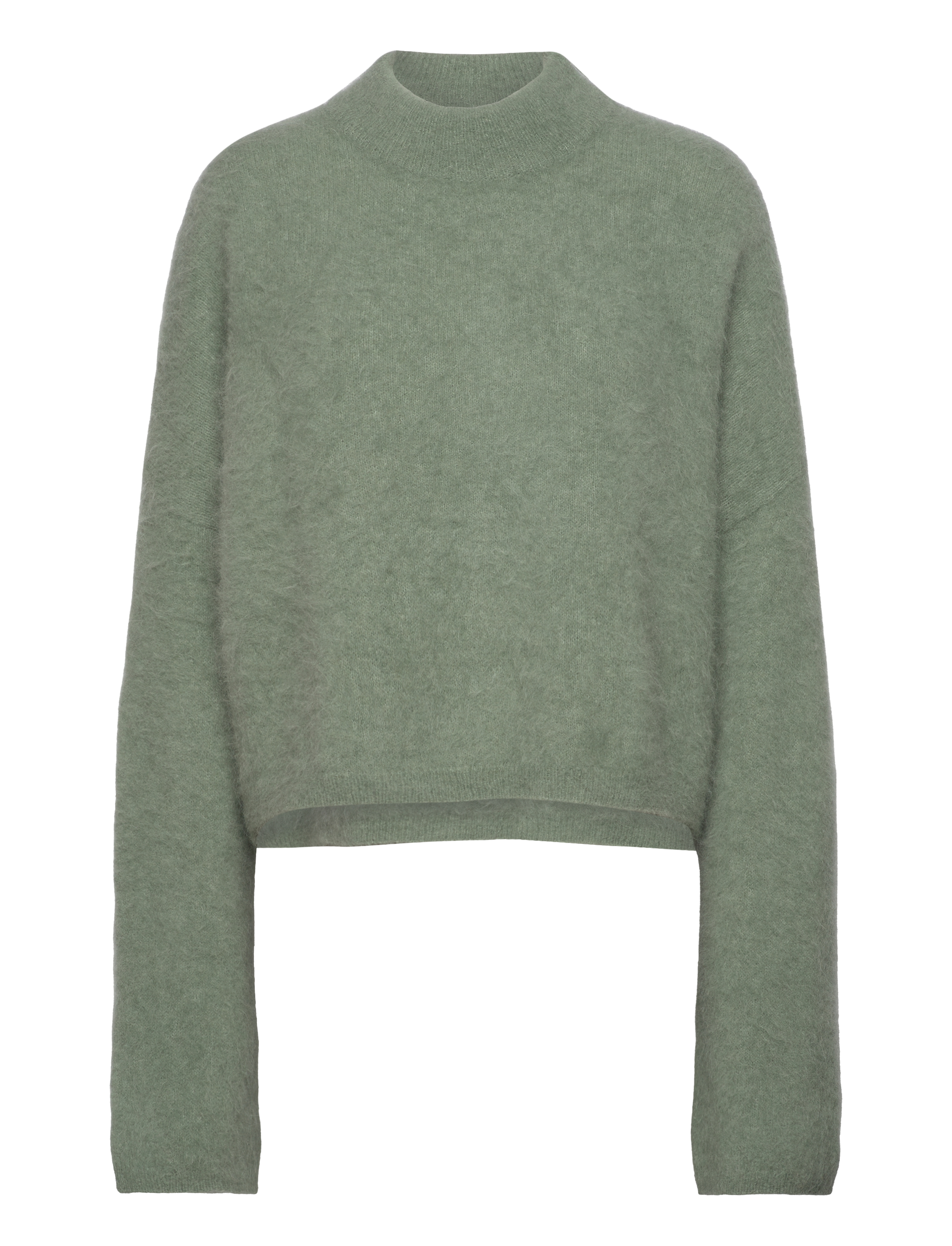 Boxy Alpaca Sweater - ICEBERG