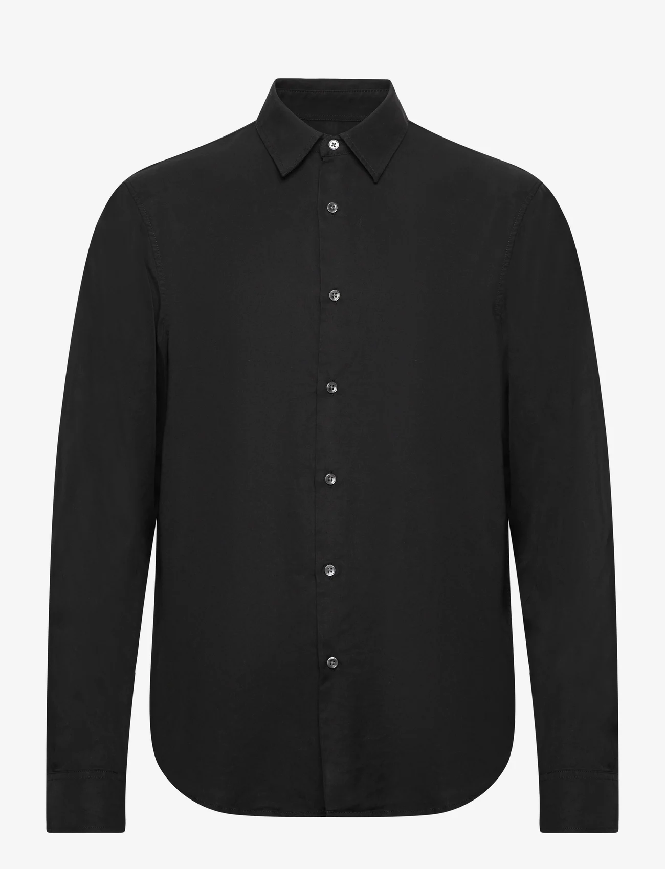 Hope - Regular Fit Shirt - basic shirts - black - 0