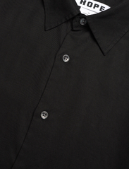 Hope - Regular Fit Shirt - peruskauluspaidat - black - 3