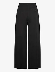 Hope - Slow Trousers Black - laia säärega püksid - black - 1