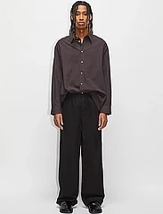 Hope - Wind Elastic Trousers Black - casual trousers - black - 3