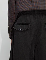 Hope - Wind Elastic Trousers Black - casual trousers - black - 4