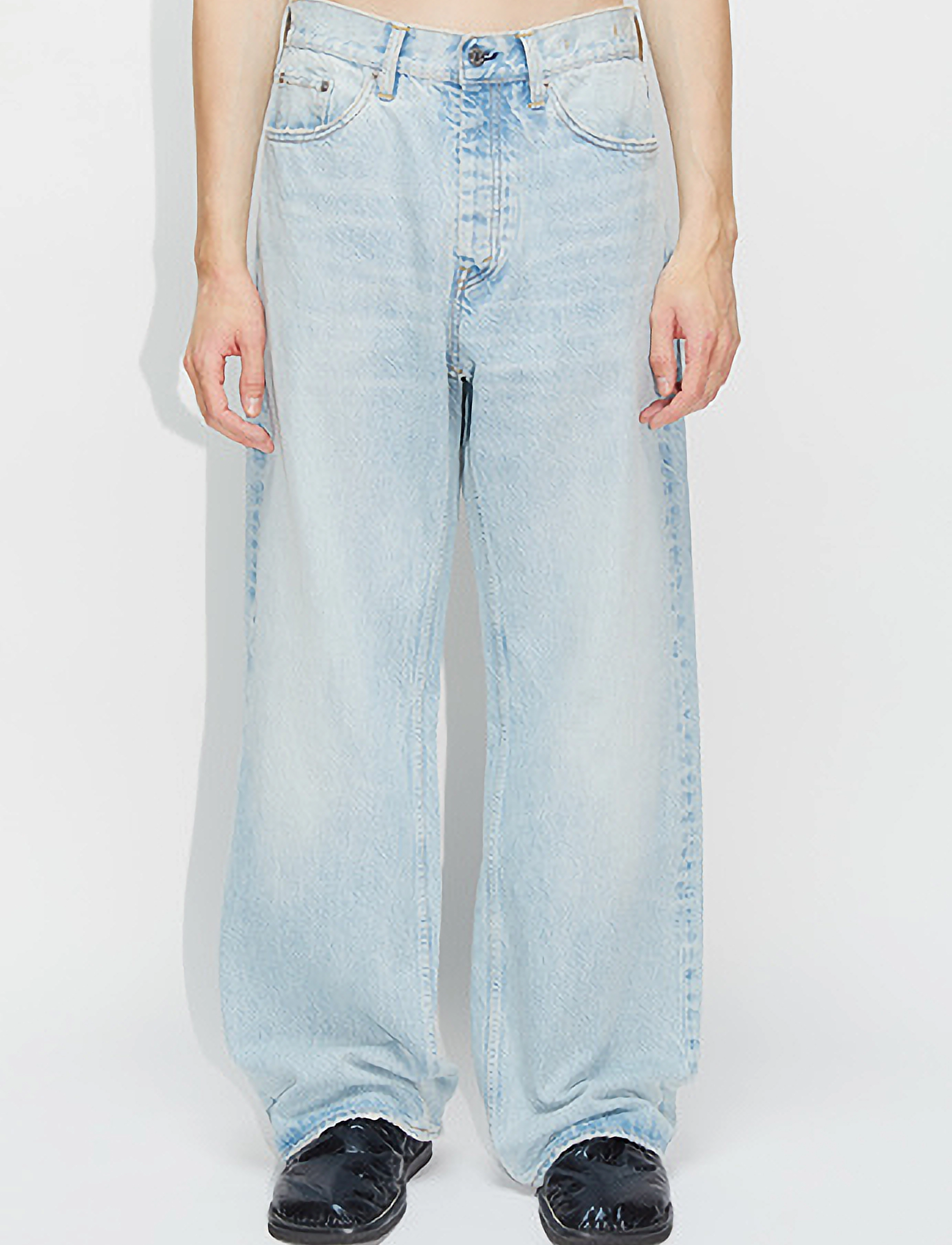 パンツ HOPE CRISS JEANS / SMOKE 29 Loose-fit Jeans - Criss Jeans in Black Smoke – HOPE STHLM