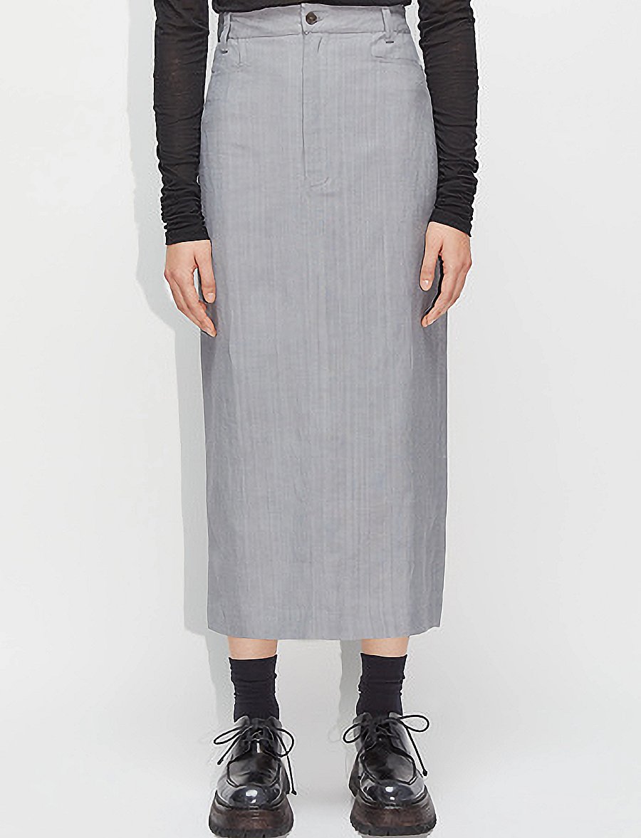 Hope - Longy Skirt Blue Grey - midihameet - blue grey - 0