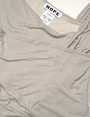 Hope - Secret Top Dove Grey - sleeveless blouses - dove grey - 4
