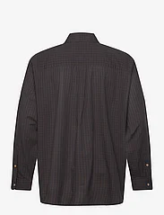 Hope - Spread Shirt Brown Check - casual skjortor - brown check - 1