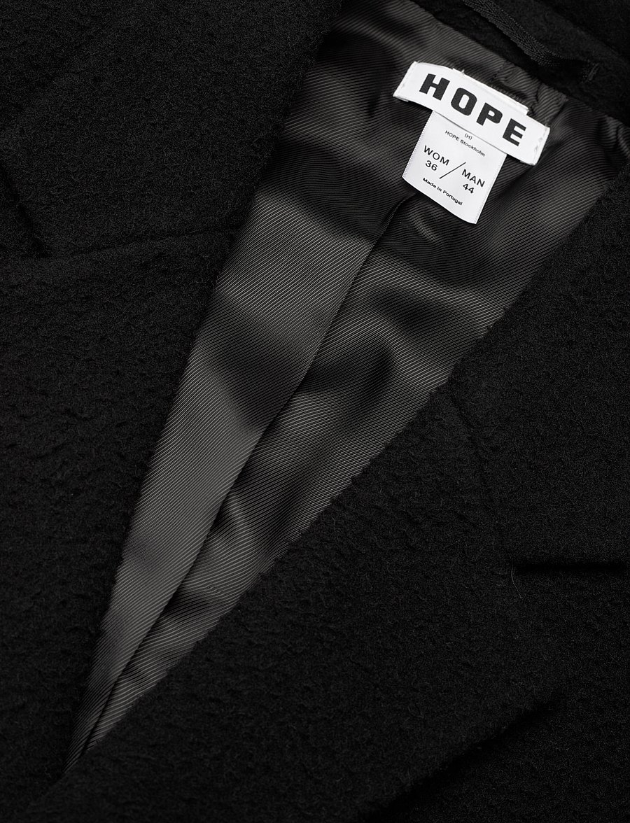 Hope - ABOLISH COAT - mäntel - black casentino crush - 5