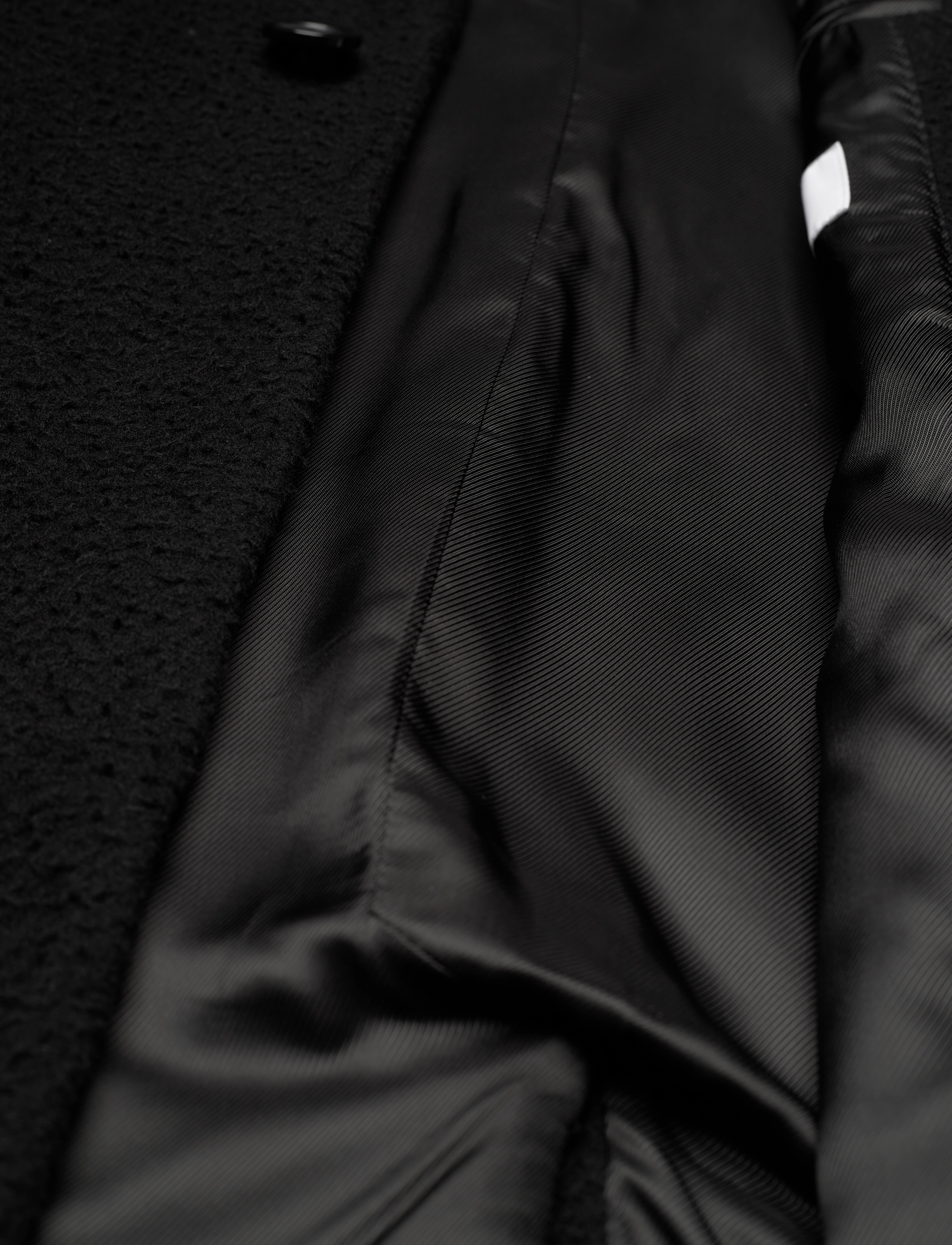 Hope - ABOLISH COAT - outerwear - black casentino crush - 4