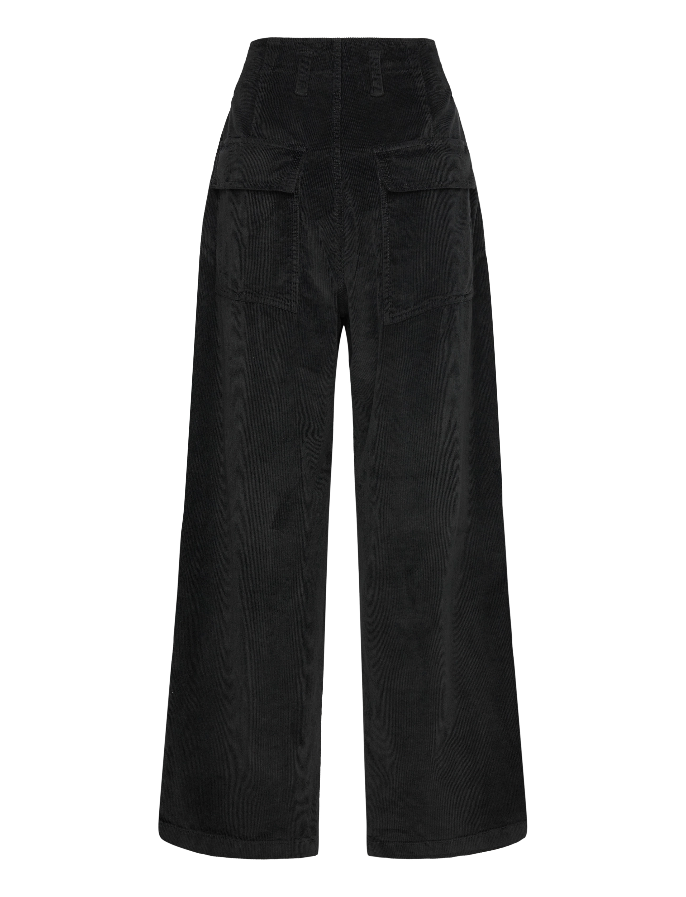 Hope - HEARTBREAK TROUSERS - cargo-püksid - black smooth cord - 2