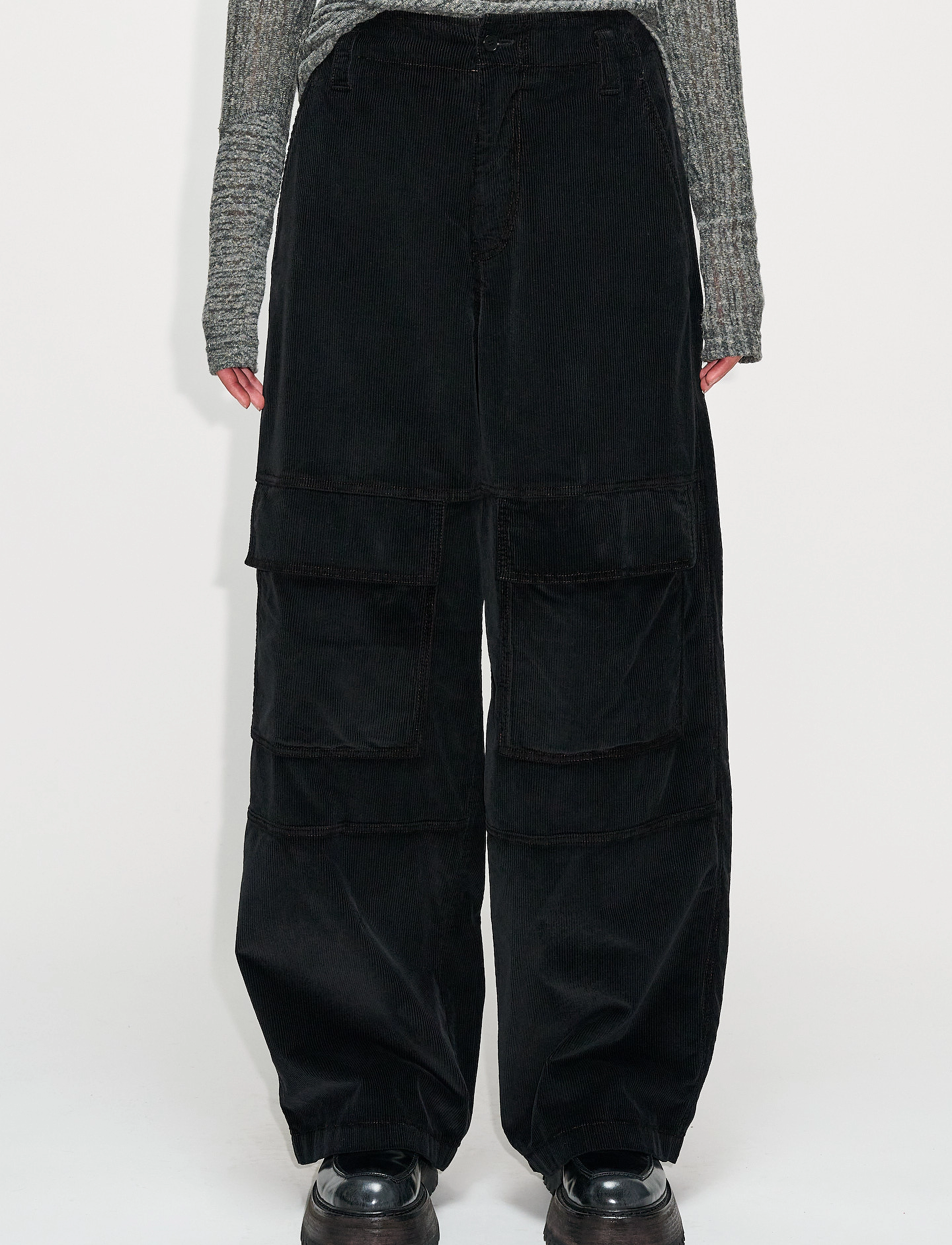 Hope Heartbreak Trousers, 42, Black, Bukser > Cargo-Bukser, Dame