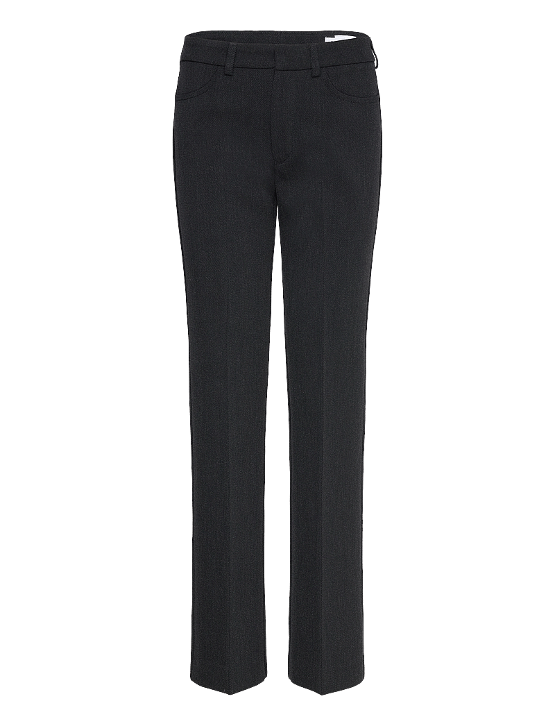 Hope - REWIND TROUSERS - kostymbyxor - black melange - 1