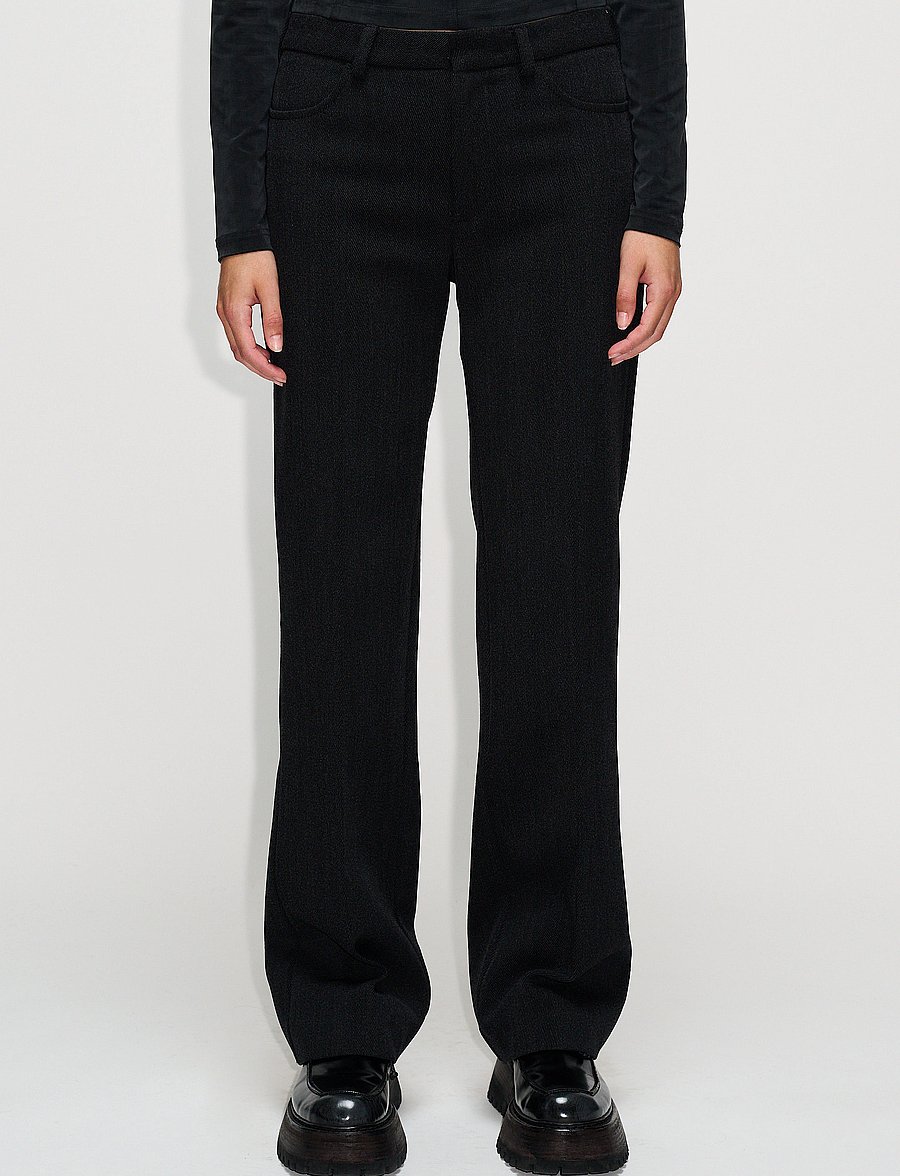 Hope - REWIND TROUSERS - pidulikud püksid - black melange - 0
