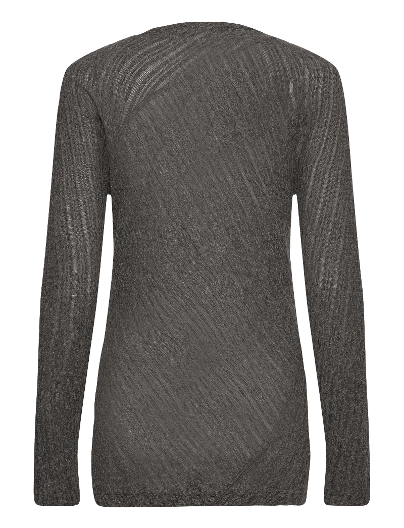 Hope - SCRATCH LS - pikkade varrukatega alussärgid - grey fluffy stripe - 2