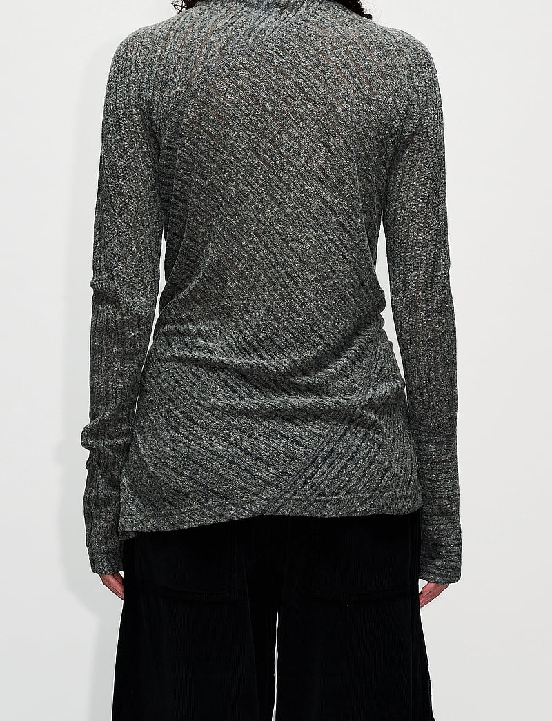 Hope - SCRATCH LS - pikkade varrukatega alussärgid - grey fluffy stripe - 3